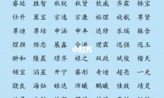 男孩起名四个字(2020男孩四个字名字大气文雅)