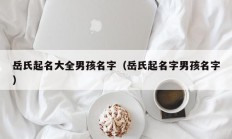 岳氏起名大全男孩名字（岳氏起名字男孩名字）