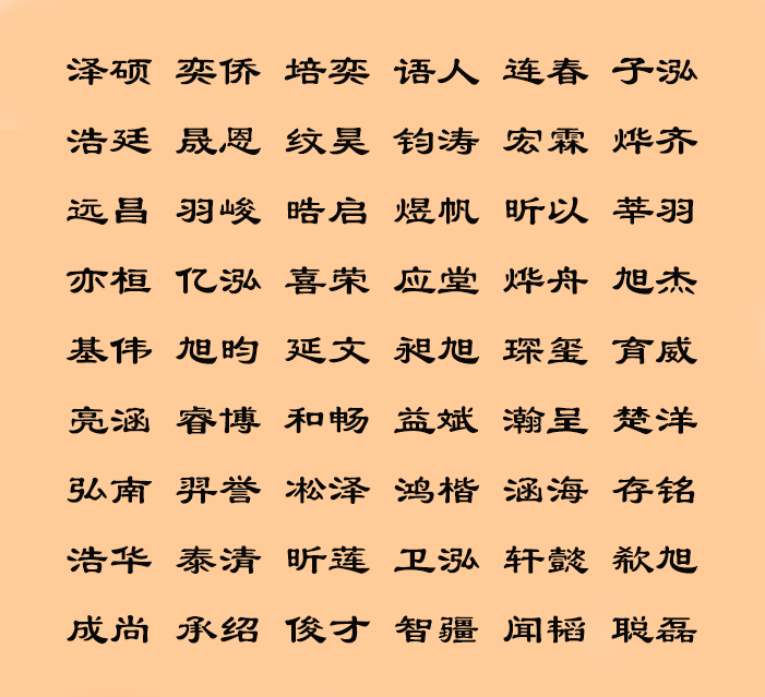 给男孩起名(用祥字给男孩起名)